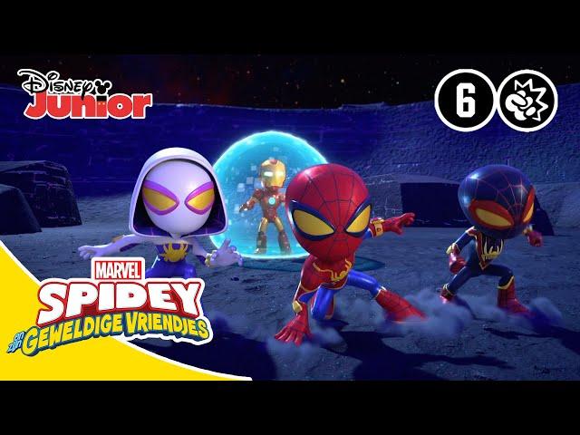  Spinnen in de Ruimte | Spidey | Disney Junior BE