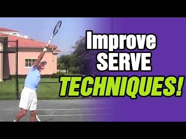 How To Prevent Serves In The Net - Tennis Lesson With Tom Avery