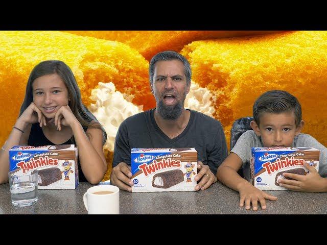 2018 Chocolate Twinkies Challenge | Josh Darnit Family