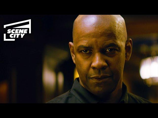 El Justiciero: Luchando Contra una Pandilla Rusa (DENZEL WASHINGTON ESCENA DE LUCHA)