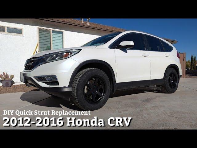 2012-2016 Honda CRV DIY Quick Strut Install & Sway Bar End Links