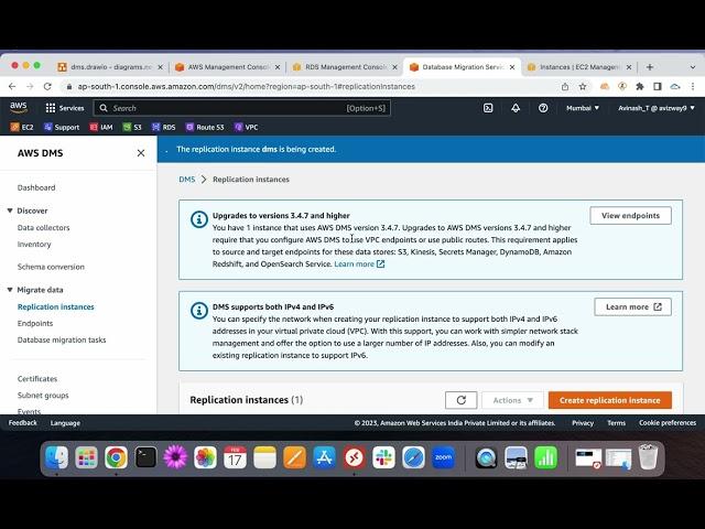 AWS Database Migration Service by Avinash Reddy