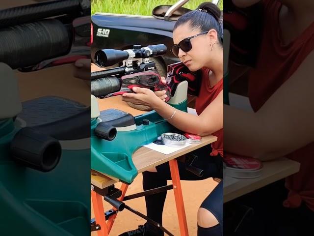 A próxima disputa do canal Ela&Eu Daystate Red Wolf e Boito Urutu Air Rifle Airgun #shorts #airgun