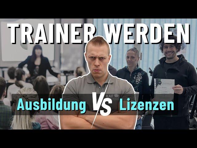 Fitnesstrainer Ausbildung: Lizenzen oder 3-jährige Ausbildung?