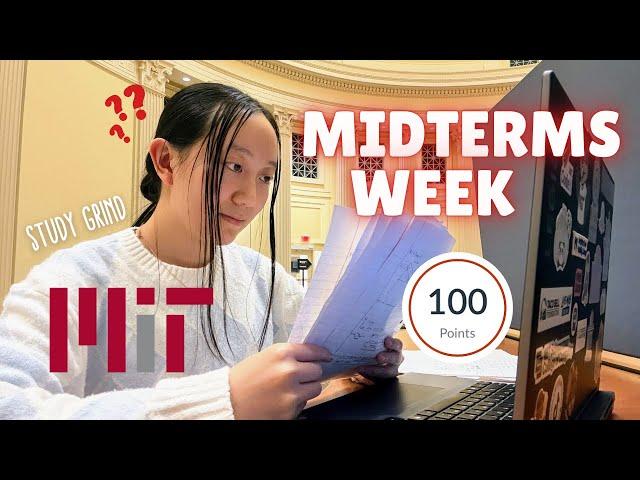 Midterms Week at MIT! (freshman fall)