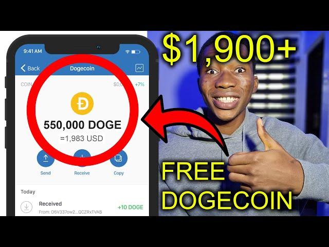 Dogecoin - How To Get FREE $1,900+ Dogecoin EVERY HOUR (2023)