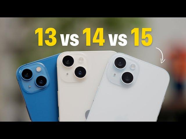 iPhone 13 vs 14 vs 15. Стоит ли переплачивать?