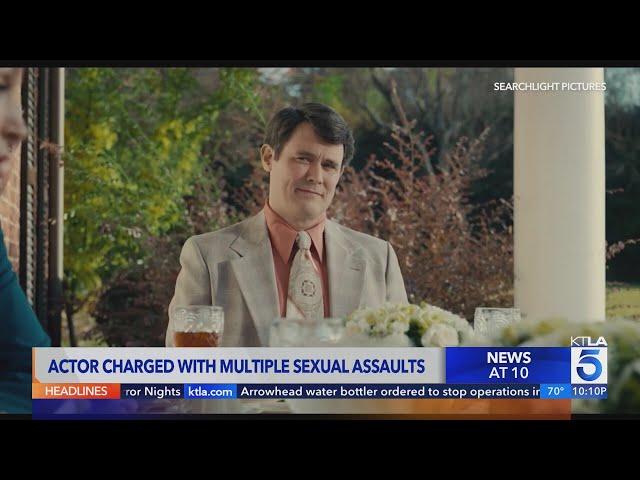 Actor charged with multiple violent sexual assaults