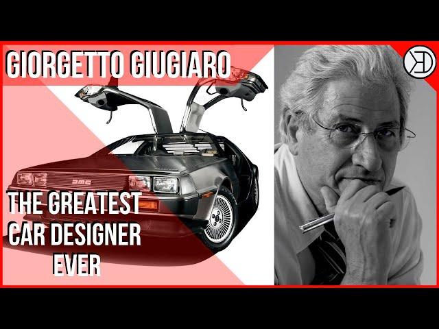 GIORGETTO GIUGIARO: The Greatest Car Designer Ever