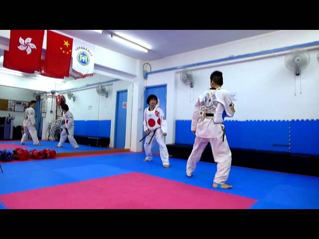 Taekwondo Super Kicks (360° kick series)