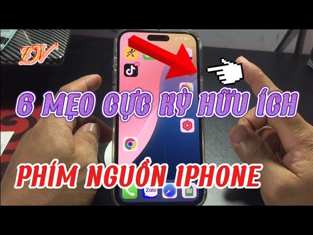 6 mẹo cực kỳ hay của nút nguồn iPhone | Tip hay cho iPhone Đại Vương TV