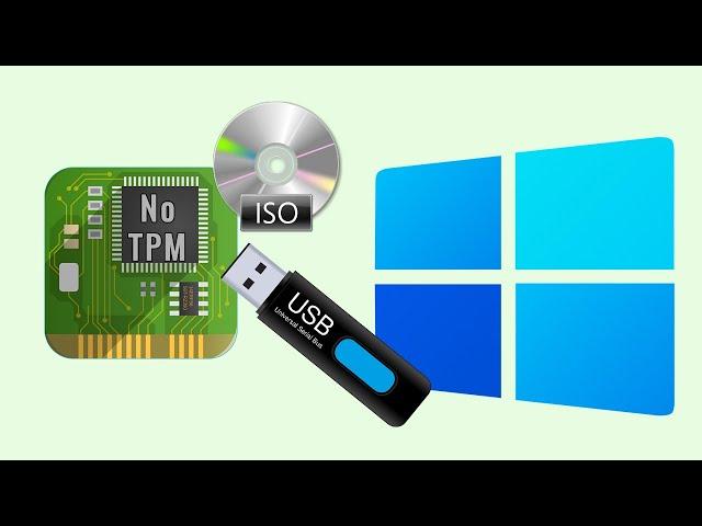 Install Windows 11 without TPM 2.0 & Secure Boot