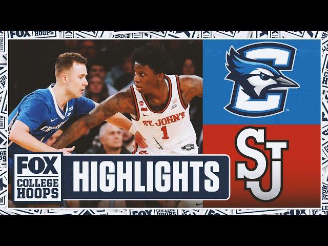 Creighton Bluejays vs. St. John's Red Storm Big East Tournament Highlights | FOX College Hoops