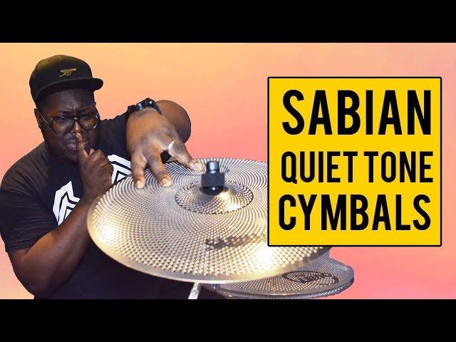 Sabian Quiet Tone Cymbals Playing and Review - Drumshack London