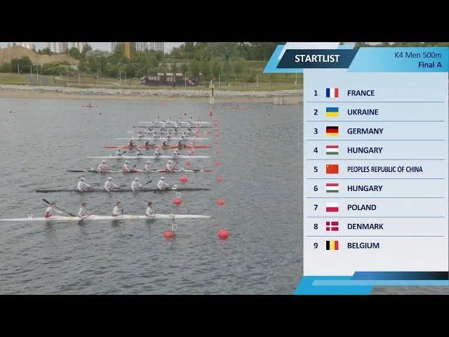 K4 Men's 500m Final A / 2025 ICF Canoe-Kayak Sprint & Paracanoe World Cup Poznan Poland