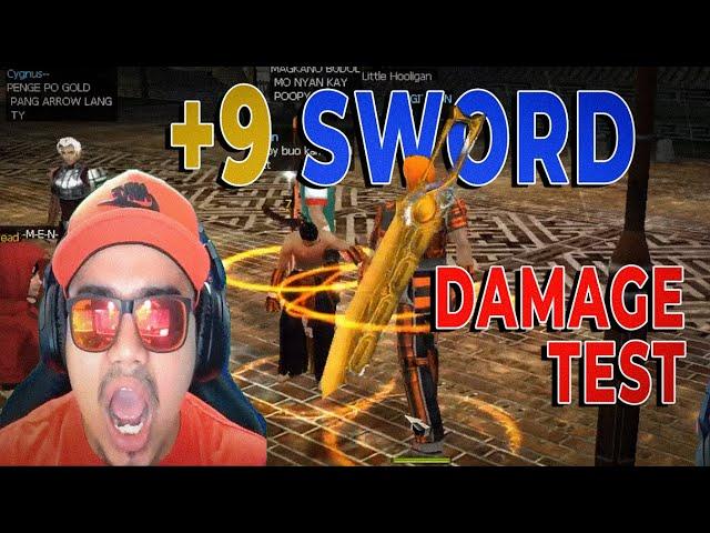 +9 Weapon Test Damage Sa Ran Online Pinas | MMORPG | PC Game | Classic Game