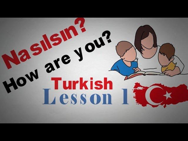 Learn Turkish Lesson 1 Greetings |  Animated