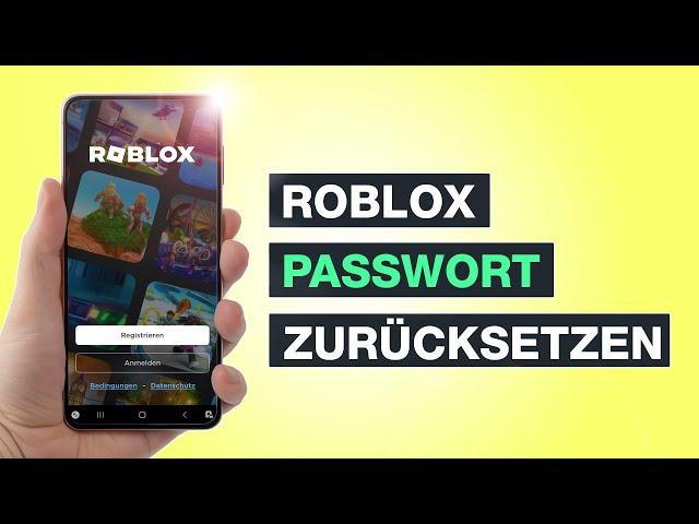 Roblox Passwort vergessen? So kannst du es zurücksetzen – Tutorial deutsch – Testventure