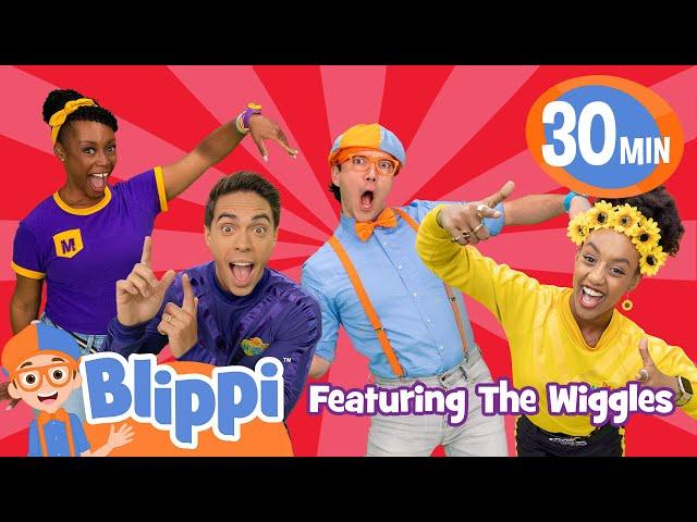 Blippi Wiggle (Feat. The Wiggles) - Blippi Kids Songs and Music Videos | Educational Videos for Kids