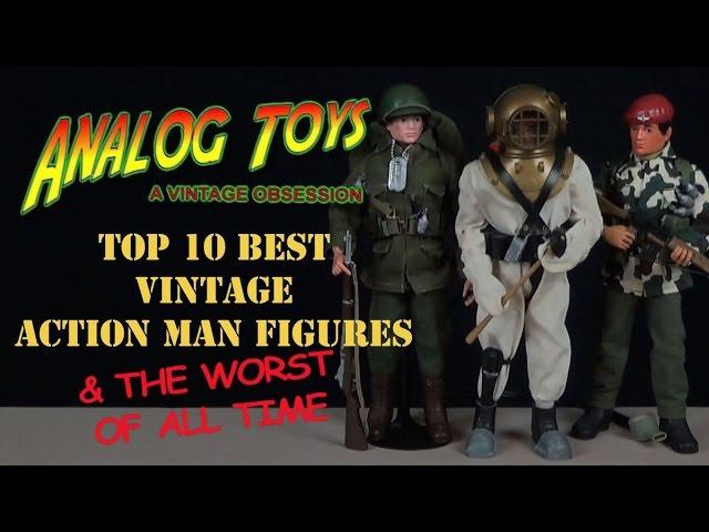 Top 10 Vintage Action Man Figures - Palitoy Best Of All Time Collection