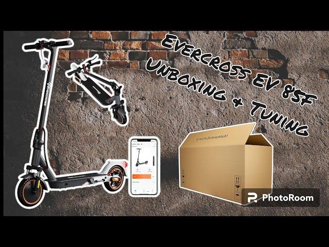 Evercross EV85F Unboxing / Technische Daten & Tuning auf 30 km/h