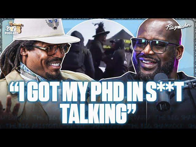 Cam Newton Opens Up To Shaq About The VIRAL Fight…