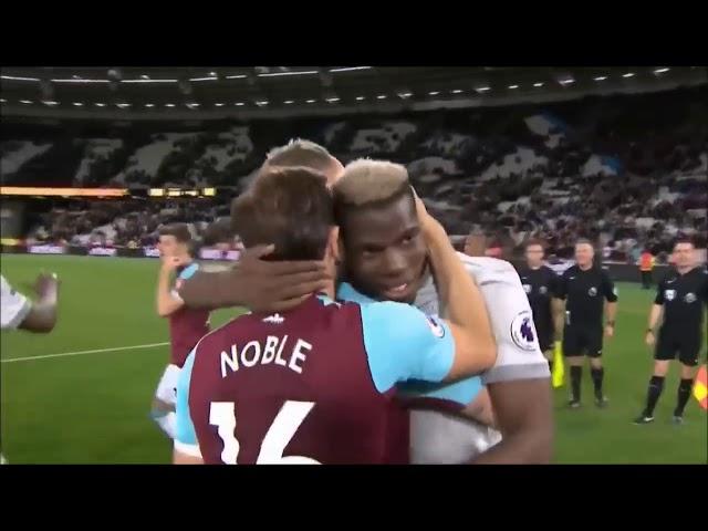 Paul Pogba vs Mark Noble  Fight 10 05 2018