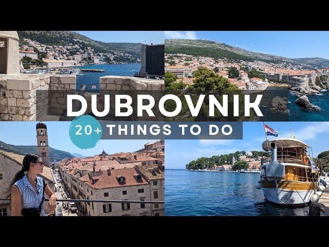 20+ Things to Do in Dubrovnik Croatia - The Top Attractions & Day-trips