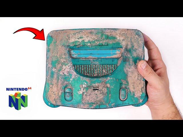 Restoration and repair of This Junk Nintendo 64 - Retro N64 Console Restoration #asmr