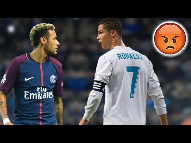 O dia que Cristiano Ronaldo Deixou Neymar Irritado | Futebol 24 Horas