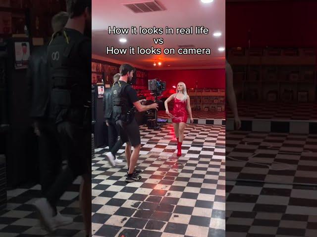 How it Looks in Real Life VS How it Looks on Camera 'True Crime - Madilyn Bailey' #SHORTS