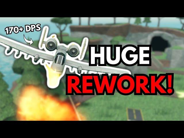 The Ace Pilot Got REWORKED! | HOW GOOD IS IT? - Tower Defense Simulator (UPDATE)