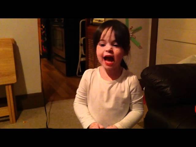 Rock A Bye Baby - The Death Metal Version (sung by a 2 year old)