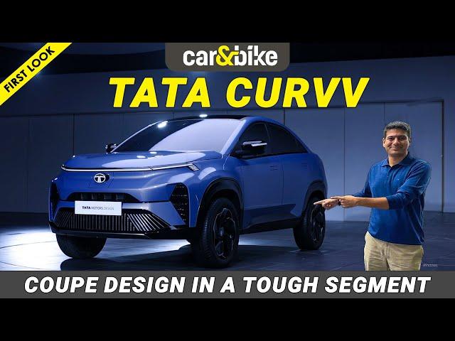 Tata Curvv Coupe SUV Revealed Ahead Of Launch