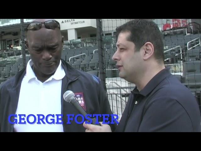 GEORGE FOSTER, ex NY MET, member of the BIG RED MACHINE, should PETE ROSE be  BASEBALL HALL OF FAME