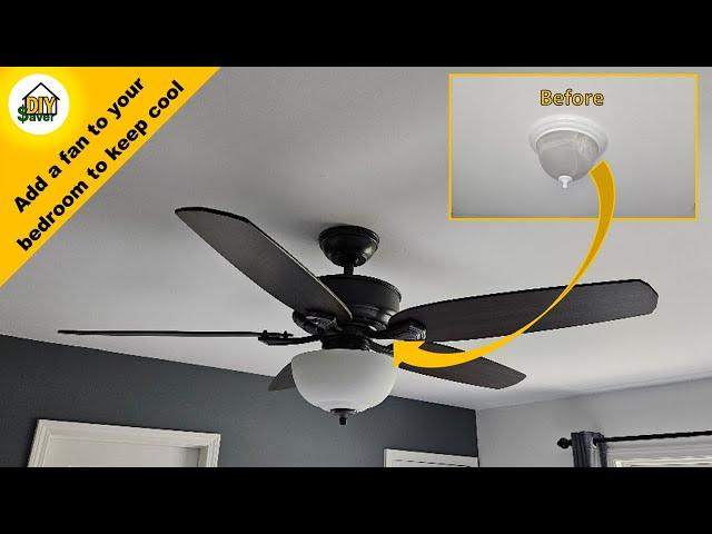 How to install a new ceiling fan – Plus 5 easy tips!