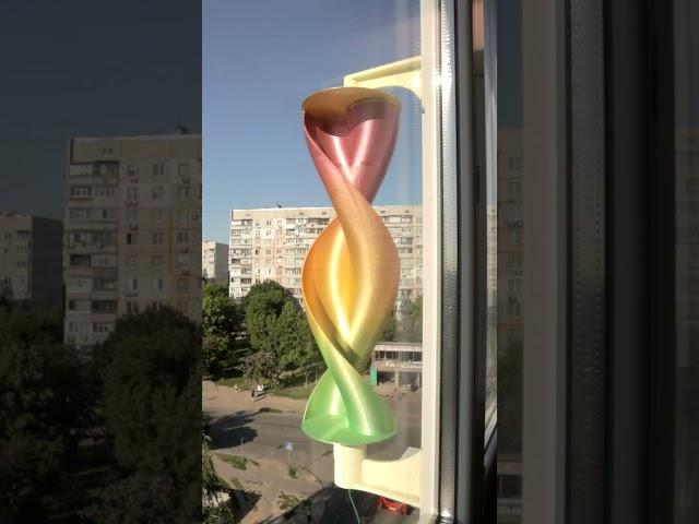  Ветрогенератор на балконе Электричество на 3D принтере #3dprinting #Shorts  Игорь Белецкий
