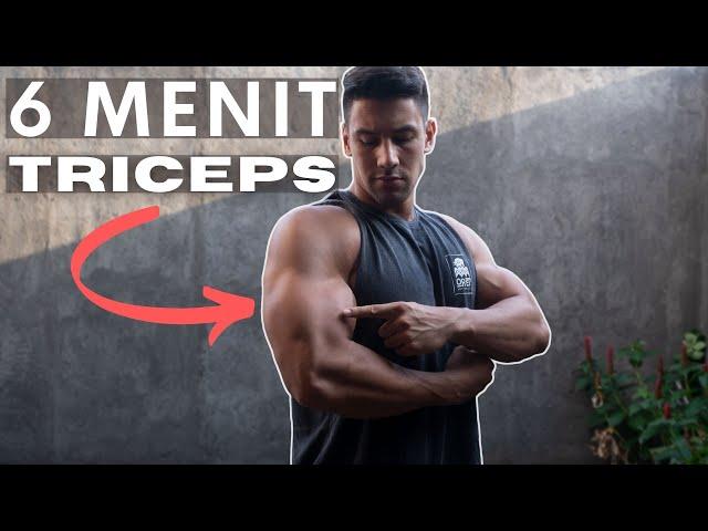 CARA LATIHAN OTOT TRICEPS DI RUMAH DALAM 6 MENIT