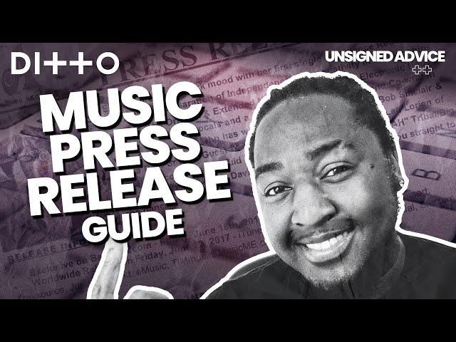 How to Write a Music Press Release | Template & Guide for Artists | Ditto Music