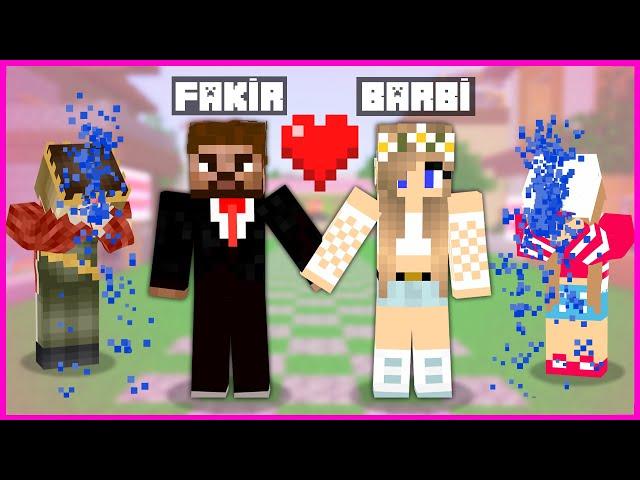 BARBİ FAKİR İÇİN ZENGİNİ TERK ETTİ!  - Minecraft ZENGİN FAKİR HAYATI