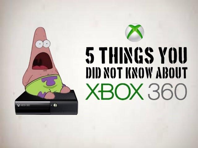 5 THINGS YOU DIDN'T KNOW ABOUT XBOX 360! Helpful Tips and Tricks!
