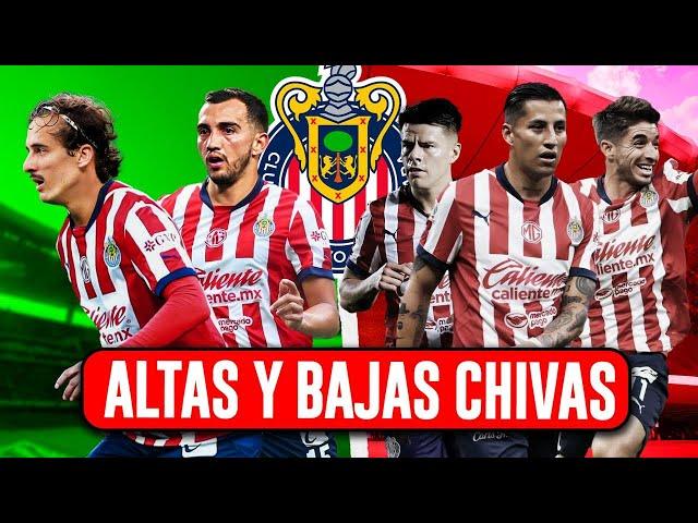 ALTAS Y BAJAS CHIVAS 2025 ¡SE SIGUE MOVIENDO EL MERCADO! / NOTICIAS CHIVAS HOY