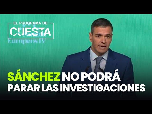 Sánchez no podrá parar las investigaciones del caso Pegasus