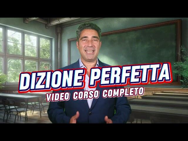 Video Corso Online di Dizione Perfetta: scopri tutte le tecniche per migliorare l'uso della Voce