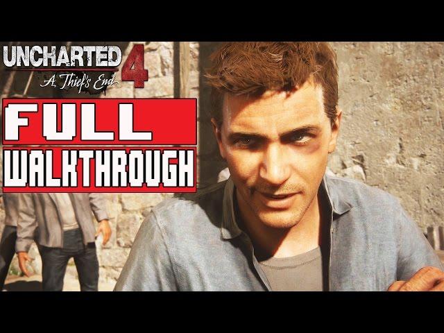 Uncharted 4 Gameplay Walkthrough Part 1 FULL GAME 1080p No Commentary (#Uncharted4 Full Game)