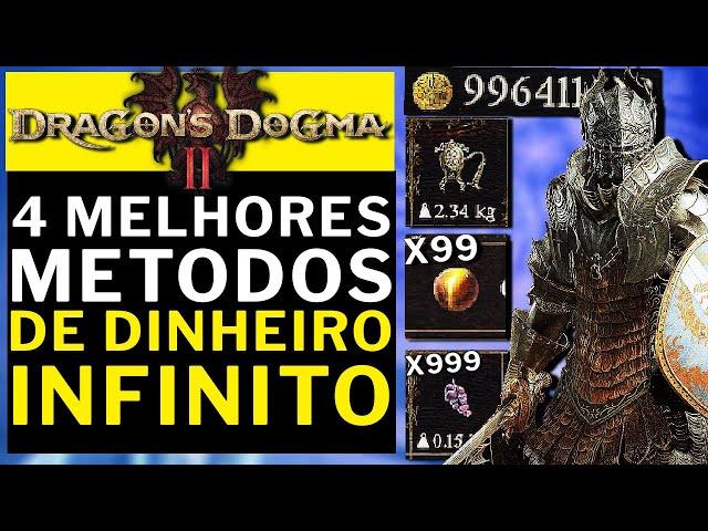 DRAGON'S DOGMA 2 - 4 MELHORES METODOS PARA TER DINHEIRO INFINITO!!!!