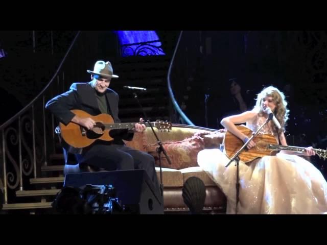 Taylor Swift James Taylor Fire and Rain New York City Madison Square Garden