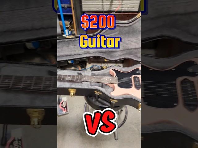 $200 guitar VS $2000 #guitar #gibson