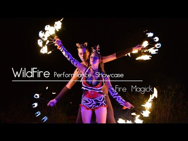 Fire Magick — Fire Fans — WildFire Performance Showcase