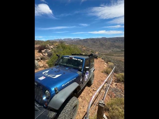 Jeeps goin up to view point at Biedouw 4x4#shorts #4x4jeep  #jeepadventures